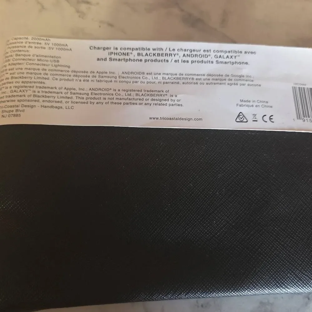 Portable Phone Charger Wallet‎